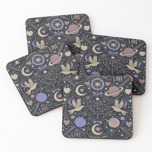 Item preview, Celestial love - ethereal, cosmic vibe to Valentine's Day designed and sold by Ma.La.Art.