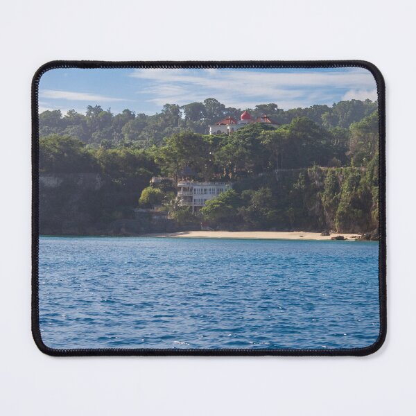 Item preview, The Dominican Republic circa 2012 coast line shows a beach trees at sunrise under a brilliant sky. designed and sold by EyezWatchin.