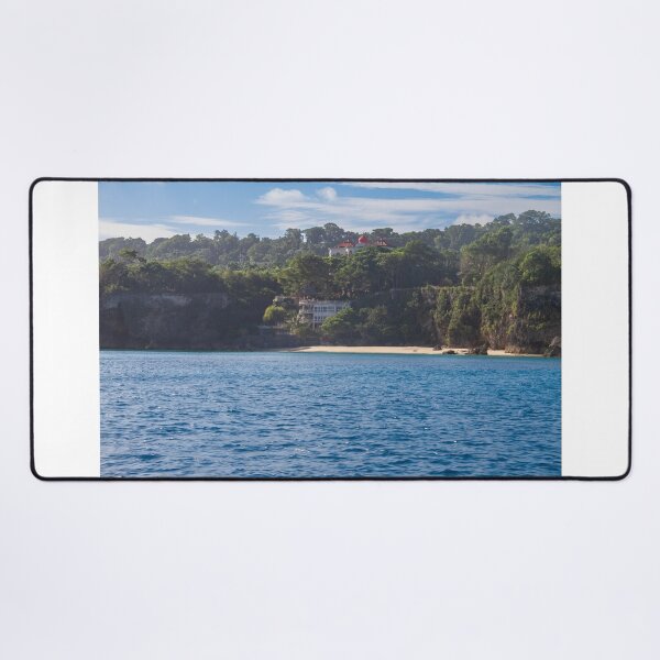Item preview, The Dominican Republic circa 2012 coast line shows a beach trees at sunrise under a brilliant sky. designed and sold by EyezWatchin.