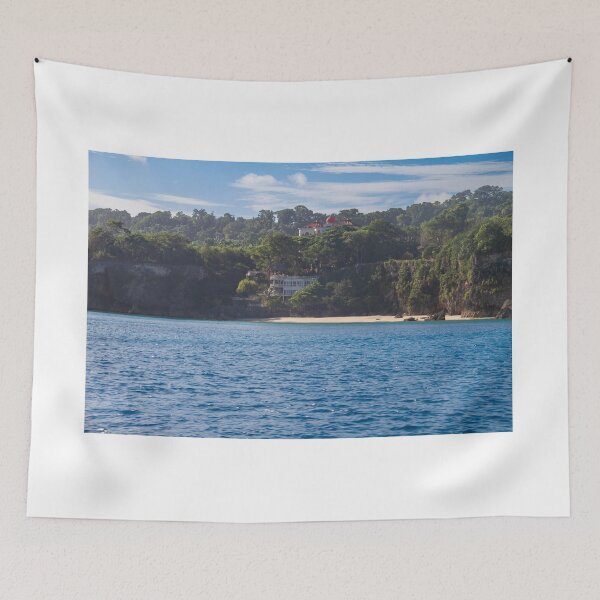 Item preview, The Dominican Republic circa 2012 coast line shows a beach trees at sunrise under a brilliant sky. designed and sold by EyezWatchin.