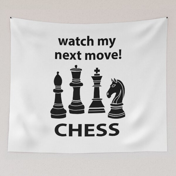 Item preview, Chess Watch My Next Move Chess designed and sold by Nisha Prabhu.