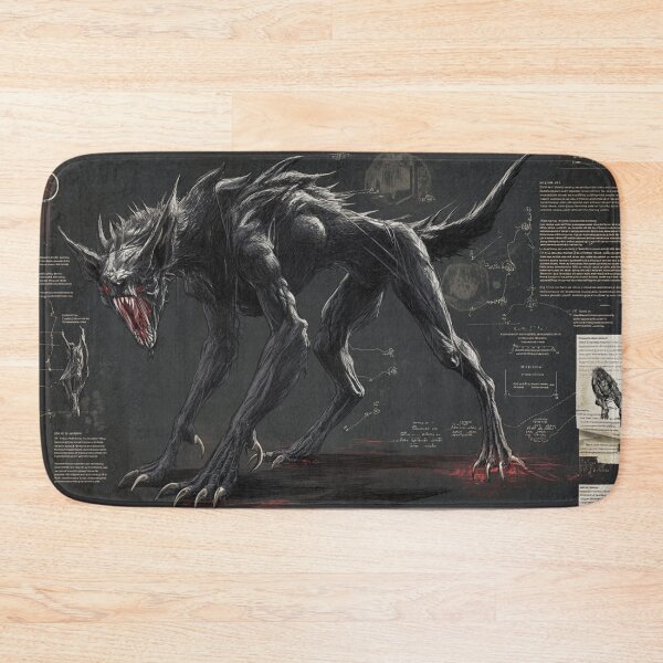 Item preview, Chupacabra Cryptid Creature SCP designed and sold by Nightarcade.