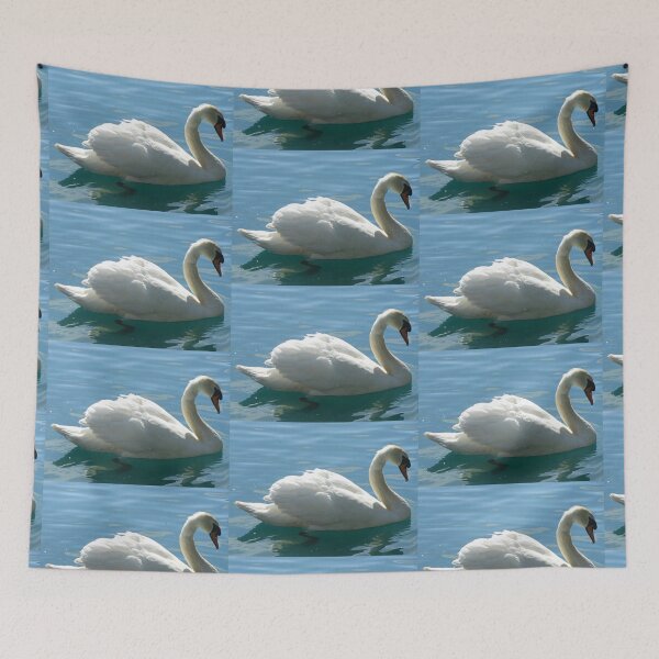 Item preview, Swim, Swan, Swim designed and sold by BlueMoonRose.