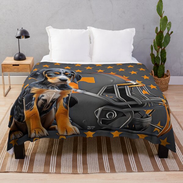 Item preview, Tennessee Bluetick - Orange Stars designed and sold by PickleWicked.