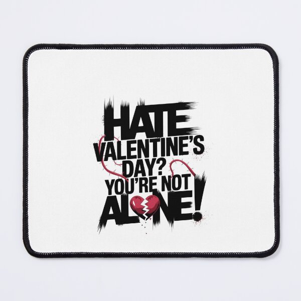 Item preview, Hate Valentine's Day? You're Not Alone! designed and sold by sabily.