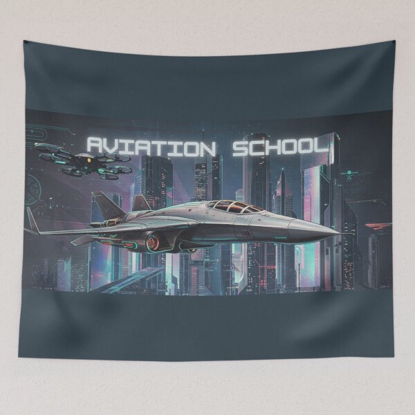 Item preview, #2 AVIATION SCHOOL FUTURE designed and sold by UYArts.