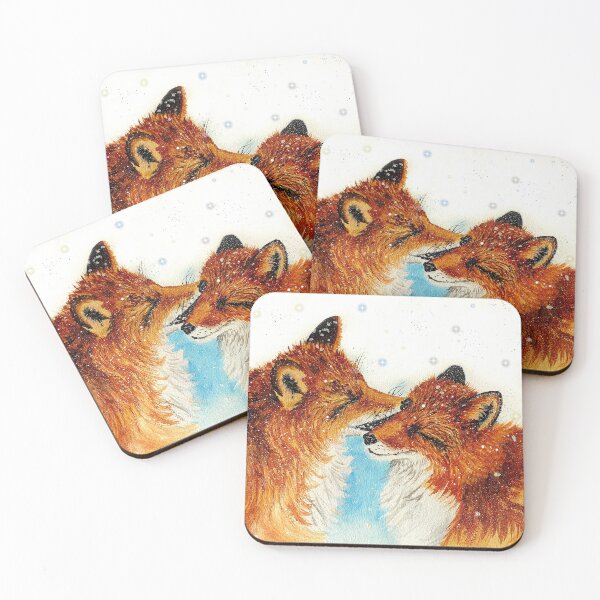 Item preview, Kissing Foxes designed and sold by NichoArt.