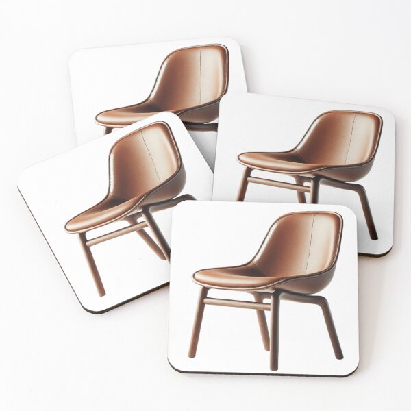 Item preview, brown leather chair designed and sold by ArtQueen777.