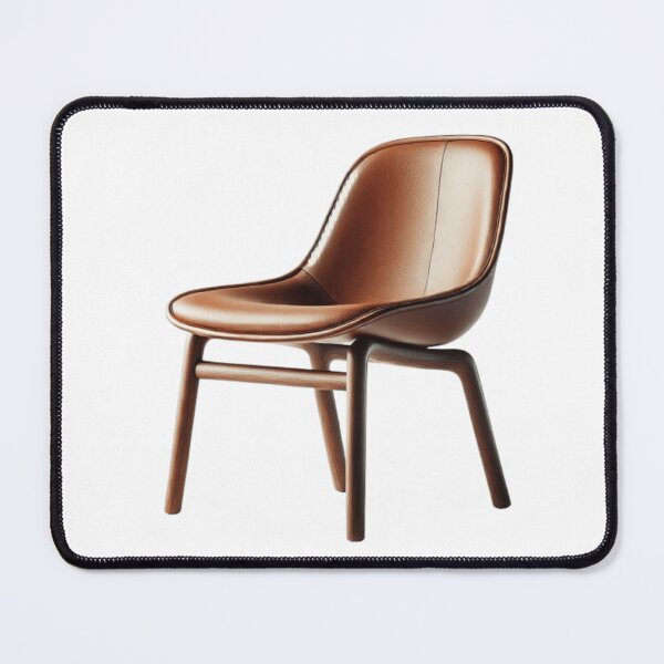 Item preview, brown leather chair designed and sold by ArtQueen777.