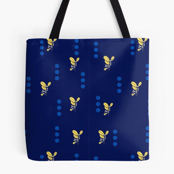 Item preview, Blue floral print designed and sold by DaNia8.