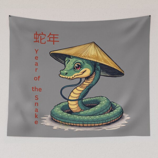 Item preview, Year of the Snake: Corn Snake Portrait - A captivating image showcasing the beauty and grace of a corn snake, celebrating the Chinese New Year of the Snake. designed and sold by Grang Art Artistic Designs.