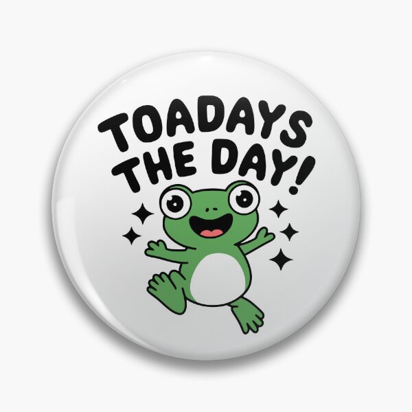 Item preview, Toadays The Day! Cute Toad Pun designed and sold by PMCreative.