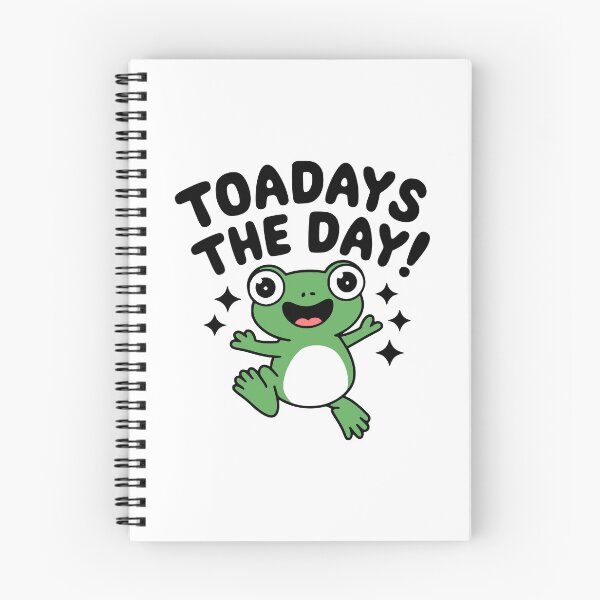 Item preview, Toadays The Day! Cute Toad Pun designed and sold by PMCreative.