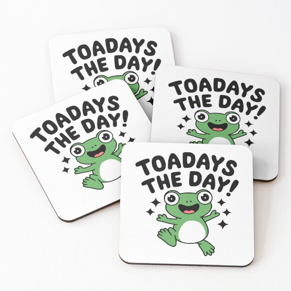 Item preview, Toadays The Day! Cute Toad Pun designed and sold by PMCreative.