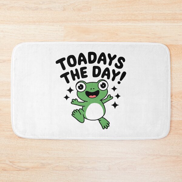 Item preview, Toadays The Day! Cute Toad Pun designed and sold by PMCreative.