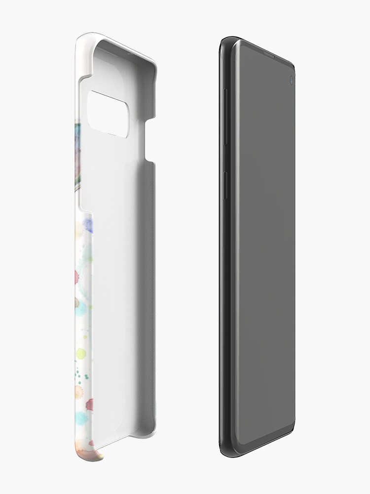 Alternate view of Baby Giraffe Watercolor Painting, Nursery Art Case & Skin for Samsung Galaxy