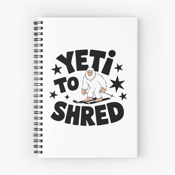 Item preview, Yeti To Shred! Funny Skiing Yeti Pun designed and sold by PMCreative.
