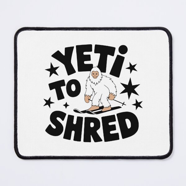 Item preview, Yeti To Shred! Funny Skiing Yeti Pun designed and sold by PMCreative.