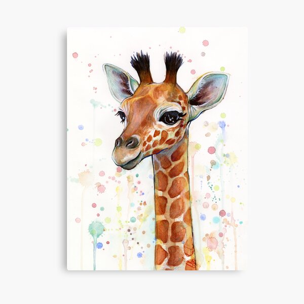 giraffe wall art for nursery