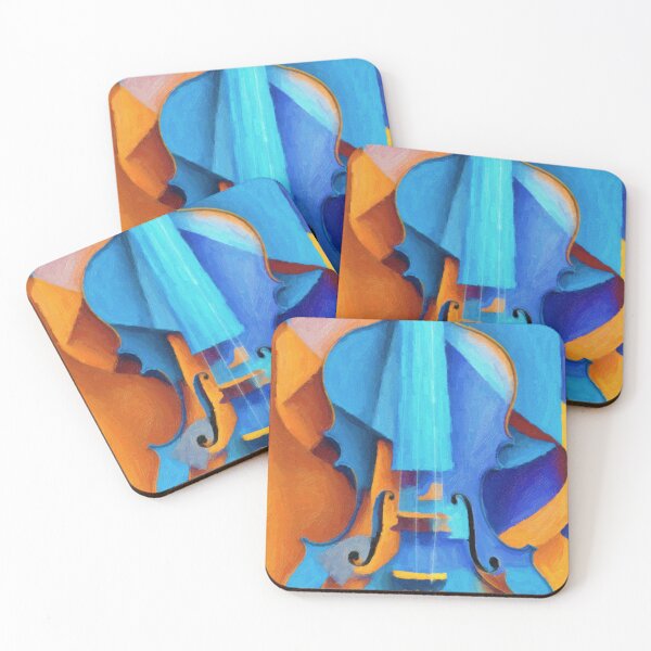Item preview, The Vibrant Abstract Violoncello designed and sold by Drawings Project.