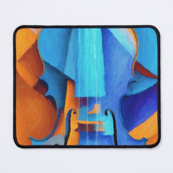 Item preview, The Vibrant Abstract Violoncello designed and sold by Drawings Project.