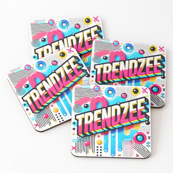 Item preview, TrendZee Abstract Composition with Trendy Vibes designed and sold by Thai Vibe Studio.