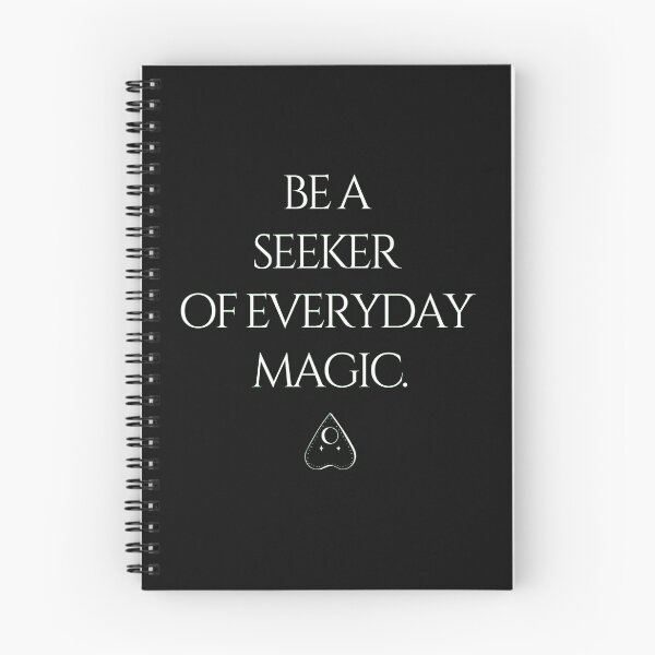 Item preview, Be a Seeker of Everyday Magic designed and sold by HalcyonFairy.