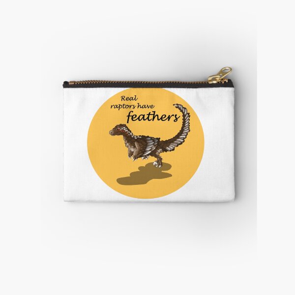 Item preview, Real Raptors Have Feathers designed and sold by Clawfoot Cafe.