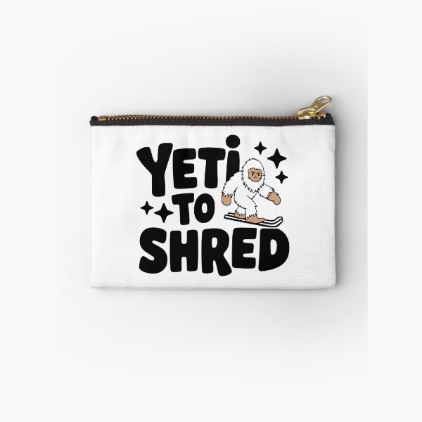 Item preview, Yeti To Shred! Cute Yeti Skiing Pun designed and sold by PMCreative.