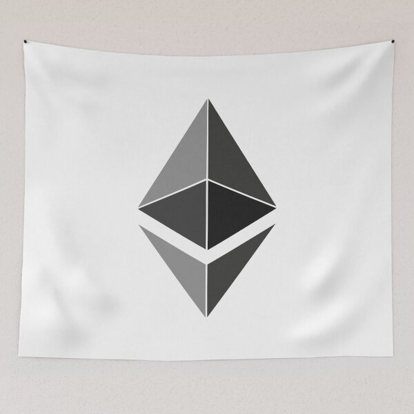Item preview, Ethereum coin redesign designed and sold by Never Stop Trading.