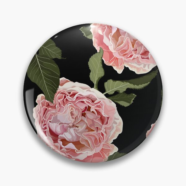 Item preview, Garden pink Rose, green leaves. designed and sold by MatyKotiv.