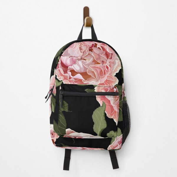 Item preview, Garden pink Rose, green leaves. designed and sold by MatyKotiv.