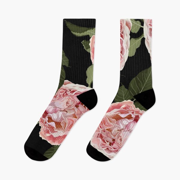 Item preview, Garden pink Rose, green leaves. designed and sold by MatyKotiv.