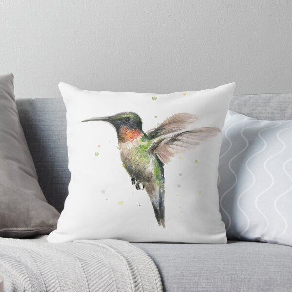 Item preview, Hummingbird Watercolor designed and sold by Olga Shvartsur.