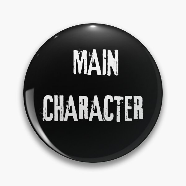 Item preview, Main Character Text design. White Text Version. designed and sold by Shoot-The-Moon.