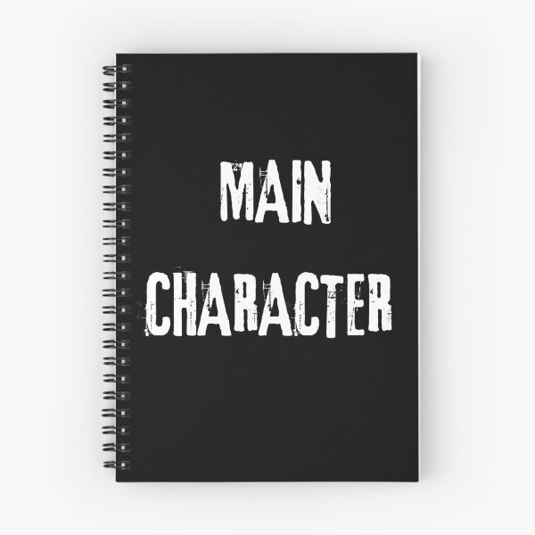 Item preview, Main Character Text design. White Text Version. designed and sold by Shoot-The-Moon.