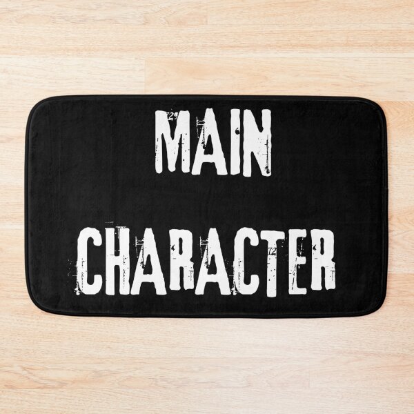 Item preview, Main Character Text design. White Text Version. designed and sold by Shoot-The-Moon.