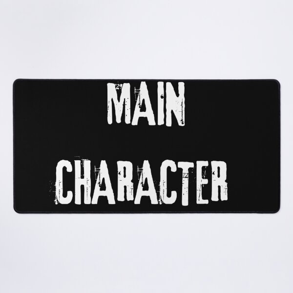 Item preview, Main Character Text design. White Text Version. designed and sold by Shoot-The-Moon.