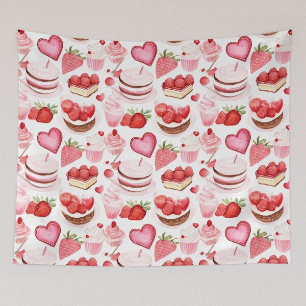 Item preview, Berry Bliss | Valentine's Day | Pattern | designed and sold by Mermaid's Whimsy.
