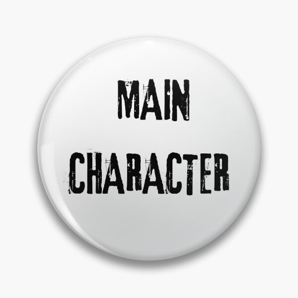 Item preview, Main Character Text design. Black Text Version. designed and sold by Shoot-The-Moon.