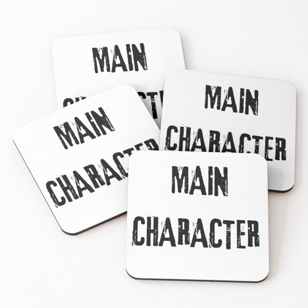 Item preview, Main Character Text design. Black Text Version. designed and sold by Shoot-The-Moon.