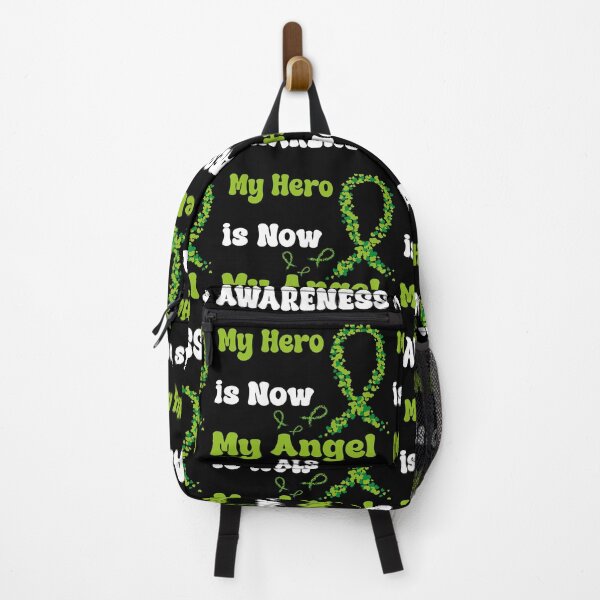 Item preview, Als Awareness My Hero Is Now My Angel green Ribbon Remembrance Gift For Family Warrior Memory designed and sold by Papinour.