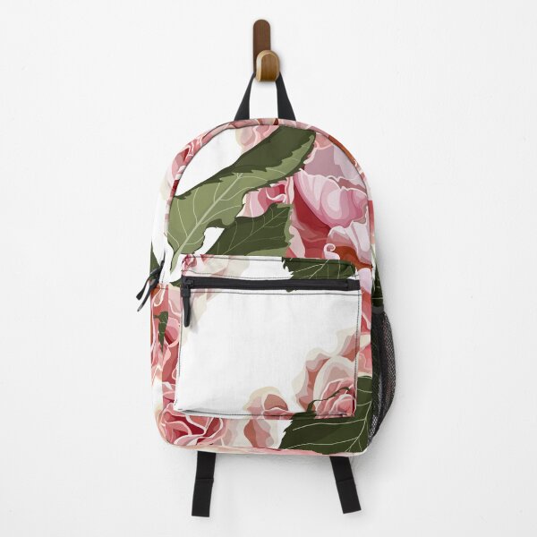 Item preview, Garden pink Rose, green leaves. designed and sold by MatyKotiv.