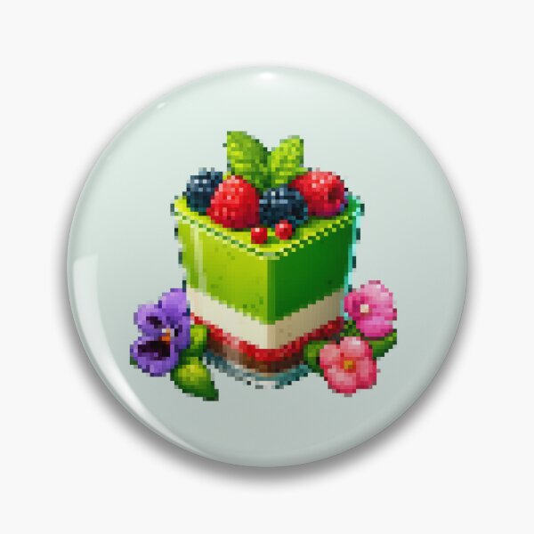 Item preview, Retro Pixel Fruit Dessert Delight - Vintage Style Artwork designed and sold by strbpn.