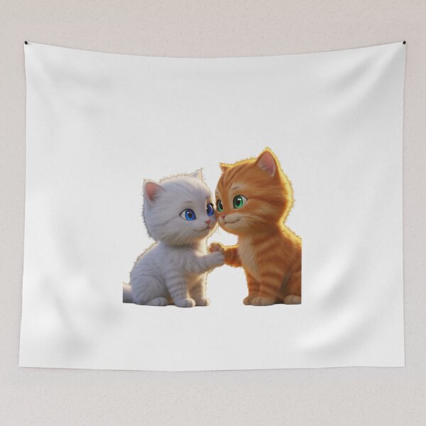 Item preview, Cat Love: Two Hearts and a Thousand Purrs designed and sold by panchoflex.