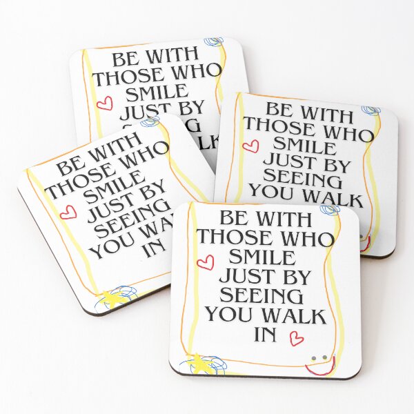 Item preview, BE WITH THOSE WHO SMILE designed and sold by Piesseportrait.