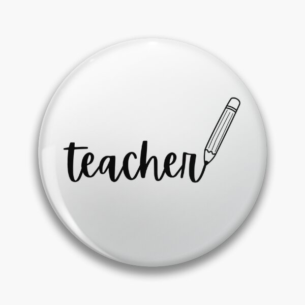 Item preview, Teacher - Black Pencil Writing designed and sold by misshinmiddle.