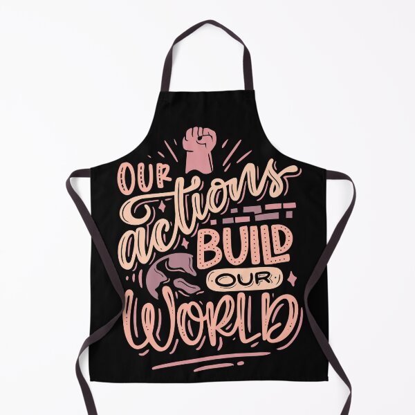 Item preview, Our Actions Build Our World designed and sold by Lukars77.