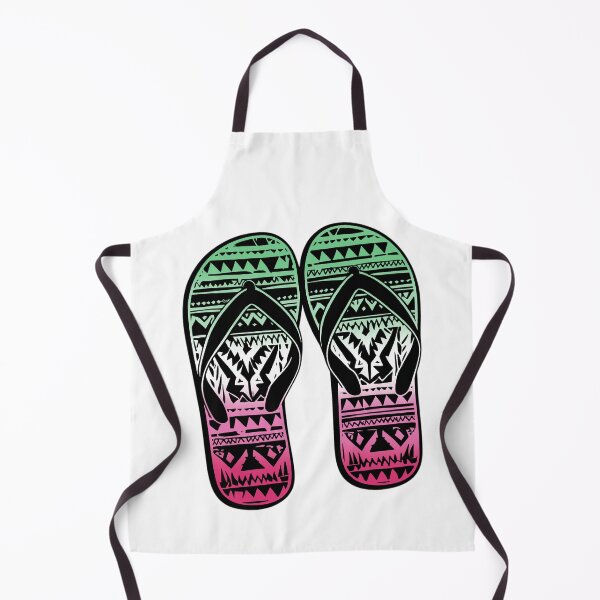 Item preview, Abrosexual Pride Flag Tribal Flip-Flops Design – Vibrant Pride Art designed and sold by Travelslightly.