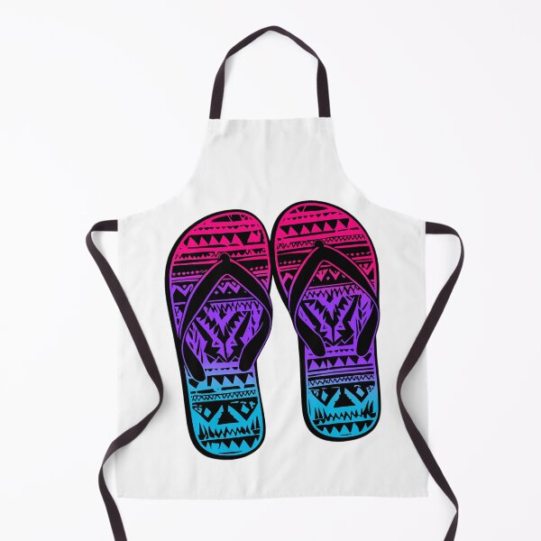 Item preview, Androgynous Pride Flag Tribal Flip-Flops Design – Vibrant Pride Art designed and sold by Travelslightly.